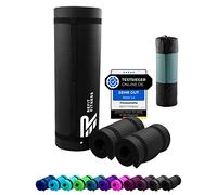 Fitness Matte Sportmatte 190 x 60 x 1,5 cm Schwarz Black Extra dick weich rutschfest Tragegurt Matte Mat Fitness Gymnastik Sport Pilates Yoga Workout Yogamatte Gymnastimatte Fitnessmatte