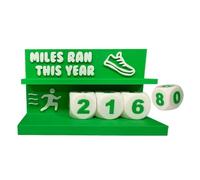 Fitness Mile Trackers - Contador Digital de Distancia de para Corredores | Pantalla Ligera y Resistente con Lectura Clara, Ideal para Correr, Entrenar, Atletas, Principiantes y monitoreo