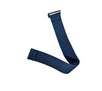 Fitness Prince® Correa de repuesto elástica ajustable premium para ANT+ y Bluetooth correa de pecho compatible con Garmin, Wahoo, Polar H9, H10, etc. y otros (extensión negra)