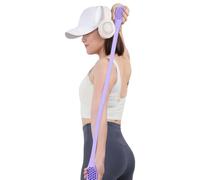 Fitness Resistance Band 2 in 1 Grip Strength Trainer, Back Workout Pull Ro