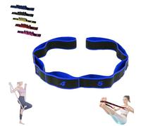 Fitness Resistance Band for Stretching and Yoga, Resistance Bands with Handles for Arms, Leg Stretcher Strap Workout Equipment, for Yoga, Stretching, Pilates, Fitness (Blue)