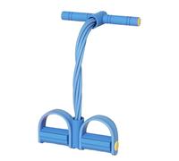 Fitness Resistance Bands - Multifunction Tension Rope - 6 Tube Pedal Ankle Puller For Abdomen/Waist/Arm/Leg Stretching Slimming Training, Home Gym Exercise Equipment