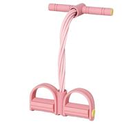 Fitness Resistance Bands - Multifunction Tension Rope - 6 Tube Pedal Ankle Puller For Abdomen/Waist/Arm/Leg Stretching Slimming Training, Home Gym Exercise Equipment