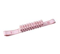 Fitness Resistance Bands - Numbered Muscle Training Supplies for Women | Latex with Digital Tension Markings & Wide Stretch Fabric for Men, Athletes, Beginners and Professionals