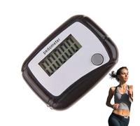 Fitness Step Counter - Portable Pedometer for Training | ABS Digital Walk Meter, Lightweight Walking for Elderly, Sports, Running, Hiking, Backpacking, Travel, Compact Pocket Size