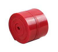 Fitness Stretch Band, Exercise Strap, 81.89x1.97 Inches Elastic Latex Design Upper & Lower Body Use, Floss Training Bands for Home, Gym, Yoga, Pilates, Workouts, Color Red