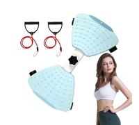 Fitness Twistboard - Workout Drehbrett Mit Widerstandsbändern,Rutschfeste Core Ausrüstung Für Frauen Männer Erwachsene Jugendliche Beine Arme