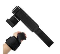 Fitness Weight Lifting Hooks - Wrist Support Straps for Heavy Training | Non Slip Steel Hooks with Adjustable Padding, Grip Assistance for Deadlifts, Pull Ups, and Strength Workouts 14.96 in