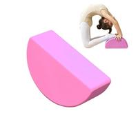 Fitness Yoga Block, antideslizante Ejercicio Brick, Half Round Stability Support with Cómodo Grip Design, Eva Foam Tool, Stretch Training Aid with Soft Finish, Yoga Equipment for Apartment