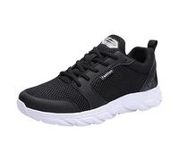 Fitnessschuhe Herren SchnüRhalbschuhe Freizeit StraßEnlaufschuhe Slip-On Sneaker Leichtgewicht Outdoor GemüTlich Trainers Weich Dicke Sohle Bequeme Sportschuhe Stabil Und GedäMpft, blanda., 41 EU