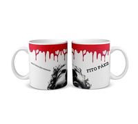 Fito Paez. Naturaleza Sangre. Álbum de rock argentino. Argentina. Taza de cerámica AAA. 325ml. 11oz. Apta para lavavajillas y microondas. Sublimado full color. Somos Sportivo Maglietta. TAZ2811.