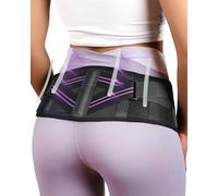 Fitomo Cinturón de Cadera con Soportes, Faja Lumbar Mujer, Alivia el Dolor de Espalda, Pierna, Ciática, Pélvica, Disfunción de la Articulación Sacroilíaca, Corrector Pélvico, Antideslizante