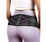 Fitomo Cinturón de Cadera con Soportes, Faja Lumbar Mujer, Alivia el Dolor de Espalda, Pierna, Ciática, Pélvica, Disfunción de la Articulación Sacroilíaca, Corrector Pélvico, Antideslizante