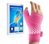 Fitomo Muñequera con Gel Frío y Calor para Pulgar y Muñeca - Pack de Gel Reutilizable para Túnel Carpiano, Artritis y Tendinitis - Diseño Ergonómico y Larga Duración, S/M