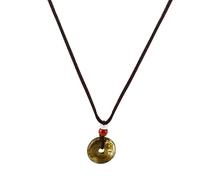 Fitooles Collar de cuentas de tendencia nacional hecho a mano 2023 con cuerda larga retro, 62cm, plástico/resina