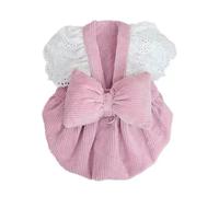 Fitooles Festives - Vestido de pana para mascotas, correas ajustables, múltiples medidas, perfecto para fiestas, paseos, celebraciones, vestido de pana a la moda