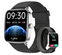 Fitpolo Reloj Inteligente Mujer con Llamadas, Whatsapp Mensajes, 1.85" Smartwatch con SpO2/Pulsómetro/Monitor de Sueño, 110 Modos Deportes Podómetro, IP68 Regalo Pulsera Actividad para Android iOS