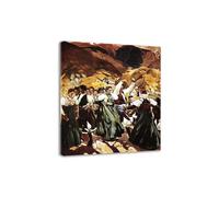 FITSEN La Jota (Aragón) Famosas Impresa en lienzo Reproducciones de Cuadros Arte de pared en lienzo para sala de estar moderna 60x72cm Enmarcado