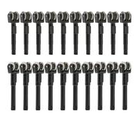 FiTspi 20 Piezas de Repuesto de Mecanismo de Encendedor de Rueda de Pedernal Compatible Con Encendedores Clipper (10 Pequeñas + 10 Grandes)