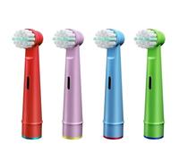 FiTspi 4 cabezales de cepillo de dientes eléctricos compatibles con EB10A Oral B Braun, cabezales de cepillo profesionales para dientes sensibles