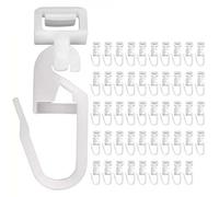 FiTspi 50 ganchos de cortina para Volvo Man IVECO DAF106 deslizadores corredores