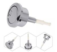 FiTspi Botón de drenaje de tanque de agua con doble descarga para cisterna Ge-Berit acabado cromado (274.006. KG. 1)