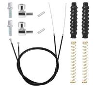 FiTspi Kit de cable de freno, piezas de repuesto para andador de freno de 45 pulgadas, piezas universales para andador de silla de ruedas plegable