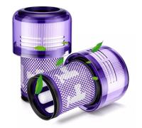 FiTspi Paquete de 2 filtros de repuesto para aspiradora Dyson V12 Hepa, filtros lavables compatibles con Dyson V12 Detect Slim, pieza de repuesto 971517-01