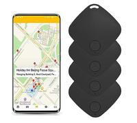 FiTspi Rastreador GPS de azulejos, buscador de mascotas, rastreador Bluetooth inteligente con recordatorio de alarma antipérdida para llaves, mascotas, teléfono, cartera, bolso, dispositivo de