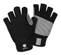 FitsT4 Sports Guantes de Surf Guantes Acolchados Antideslizantes de 3/4 Dedos para esquí acuático, piragüismo, Windsurf, Kitesurf, Vela, Kayak y Surf de Remo