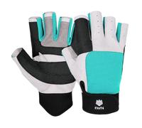 FitsT4 Sports Guantes de Vela con Dedos ¾ y Agarre Ideal para navegar, Yates, Deportes de Vela, Remo, Kayak, Pesca, Botes neumáticos, Deportes acuáticos con embarcaciones