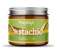 FITstachio Dubai 92% pistacho sin azúcares añadidos. Crema de pistacho y cacao con kataifi