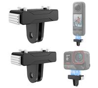 FiTSTILL Adaptador magnético de cambio rápido base, paquete de 2 unidades para Insta 360 X5/X4 air/ace pro 2, multiángulo, X5/X4 air/ace pro2 accesorios