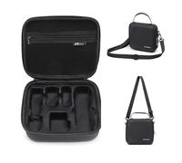 FiTSTILL Bolsa de almacenamiento de viaje grande y rígida protectora negra compatible con DJI osmo Pocket 3 Creator Combo, kit de accesorios para cámaras (solo funda)