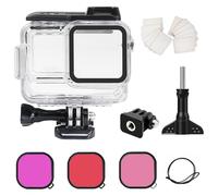 FitStill Carcasa de buceo subacuática impermeable de 60 m para Insta 360 Ace Pro 2/Ace Pro, funda protectora con 3 filtros Ace Pro 2/Ace Pro Accesorios para cámara de acción
