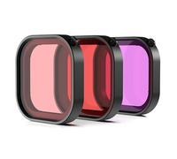 FiTSTILL -Filtro sumergible para la carcasa impermeable oficial Hero 13 12 11 10 9 y la carcasa de aleación de aluminio FiTSTILL Hero 13/12/11/10/9, mejora el color y diversos accesorios