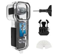 FitStill Funda de buceo impermeable compatible con DJI Osmo Pocket 3,147FT/45M carcasa protectora subacuática con soporte de montaje Pocket3 kit de accesorios para cámara