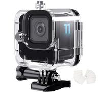 FitStill Funda Impermeable de 60 m/196 pies para cámara de acción Go Pro Hero 11 Negra, Mini Funda de Buceo subacuático Hero 11 Negra con Kit de Accesorios de Montaje