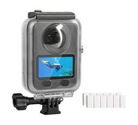 FiTSTILL Funda impermeable para DJI Osmo 360, 147 pies/45 m, carcasa protectora de buceo subacuático con kit de accesorios de montaje de soporte, accesorio de buceo y natación