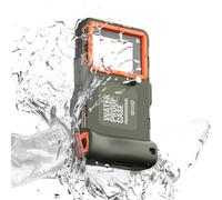 FiTSTILL Funda impermeable verde para teléfono móvil, universal, 15 m, sumergible, para natación, esnórquel, para iPhone 15/14/13/12/11 Pro Max, Samsung, Huawei, Google One Plus, Xiaomi LG