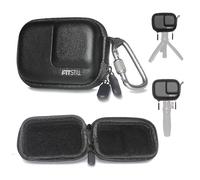 FiTSTILL Mini Funda Negra para Insta 360 Ace Pro 2/Ace Pro/Go Ultra Cuenta con un diseño de Doble Cremallera para la fijación Directa de Palos para Selfies y trípodes Ace Pro 2/Ace Pro/Go Ultra Case