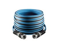 FITT FORCE 3/4" 25 m, Manguera de Agua de Jardín, Compacta, Ligera y Resistente, para Uso Intensivo, Azul