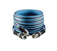 FITT FORCE 5/8" 15 m, Manguera de Agua de Jardín, Compacta, Ligera y Resistente, para Uso Intensivo con Lanza, Azul