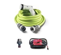 FITT IKON PLUS 15 m - Manguera de Agua de Jardín, Extensible, Ligera, con Pistol