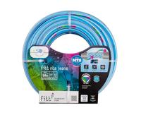 FITT NTS JEANS 1/2" (12,5mm) 50 m - Manguera para Riego de Jardín, Robusta y Maleable, para Uso Intensivo