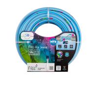 FITT NTS JEANS 1/2" (12,5mm) 50 m - Manguera para Riego de Jardín, Robusta y Maleable, para Uso Intensivo