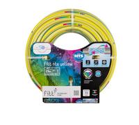 FITT NTS Yellow 3/4" (19mm) 25m - Manguera para Riego de Jardín, Robusta para Uso Intensivo