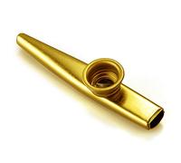 fitTek® Kazoo Metal Color Dorado Instrumento Musical Regalo Nuevo