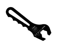 Fitting Hose Wrench Ajustable - Accesorios Llave de aluminio, 18cm Firm Grip Gear, Universal Hose Fitting Adaptadores Fin Hardware, 250g Cuerpo de Aluminio | Ayuda de ajuste para AN3 y AN16