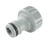 Fittingstore - Conector de acoplamiento GARDENA con rosca interior o rosca exterior (G 1/2'' (rosca interior), material: plástico, Adaptador Grifo Manguera (Gardena)